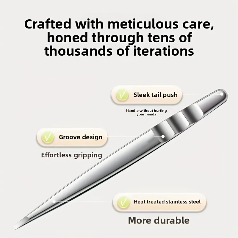 1/2pcs Professional High-Precision Tweezers for Eyebrows Facial Hair and Ingrown Hair Removal - Suitable for Women and Men