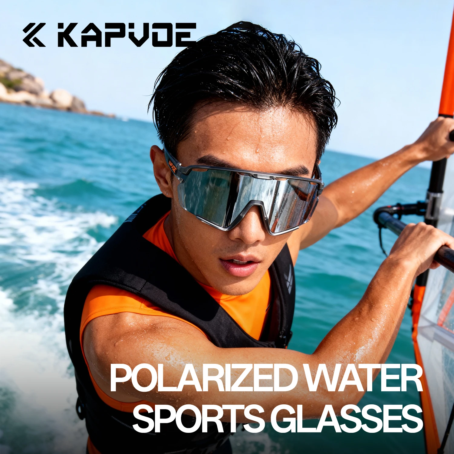 KAPVOE Aquatic Outdoor Sport UV400 Eyewear Professional Surf