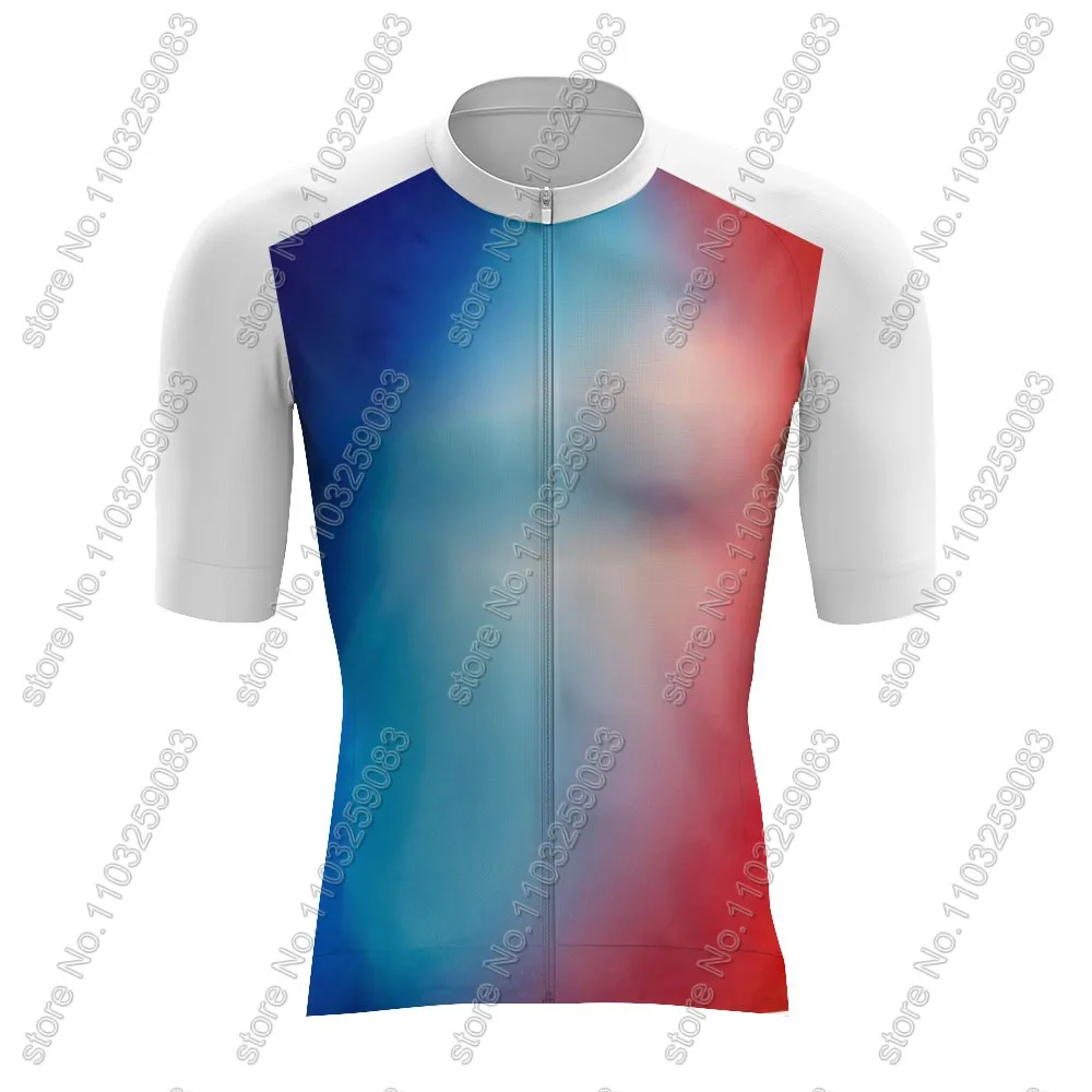 France National Team Cycling Jersey 2024 Set Summer French-Paris Clothing Road Bike Shirts Suit Bicycle Bib Shorts MTB Maillot