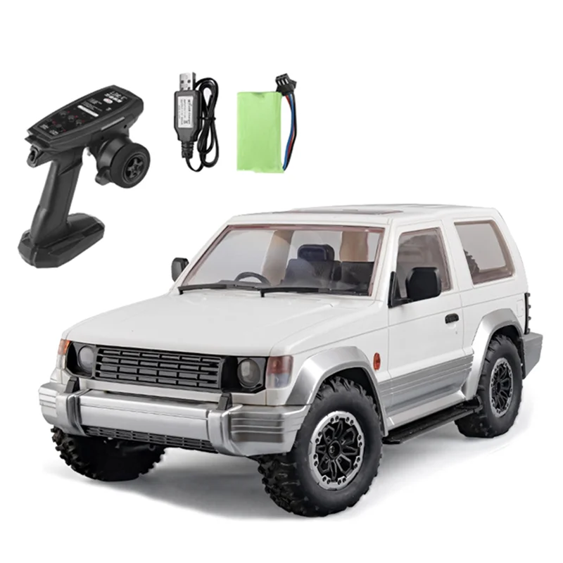 

DELAM-LDRC LD1297B 1/14 Wireless Control RC Crawler Car 4WD Mini Off-Road Trucks Vehicles Gift White