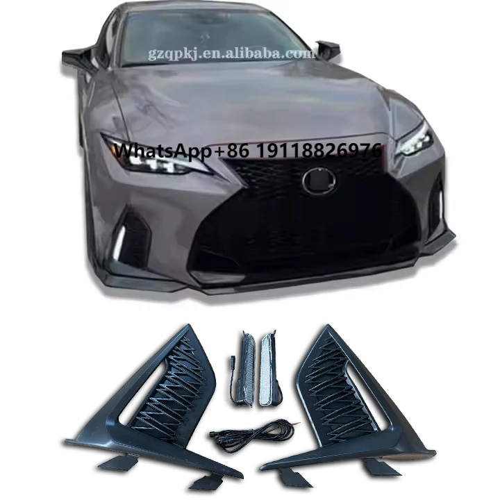 

Car Fog Lampshade Is Suitable for 21-25 Lexus IS Fog Lampshade Day Running Light Is350 Is300 Is500 Day Running Light LED Fog
