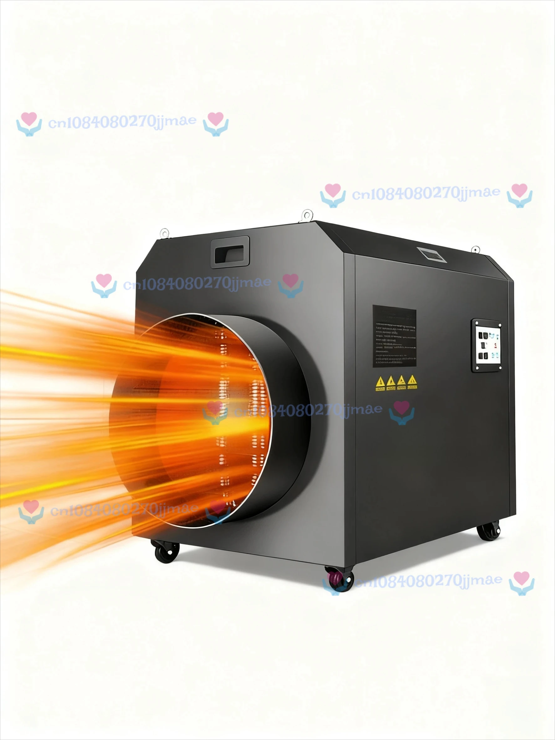 

Промышленный мощный электрический обогреватель для больших помещений, сушильных камер, ферм, теплиц, тепловентилятор