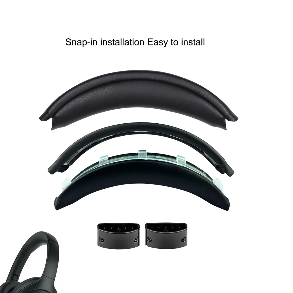 Faixa de cabeça removível para sony WH-1000XM3, substituição de feixe de cabeça, novo design, faixa de cabeça, almofada de ouvido