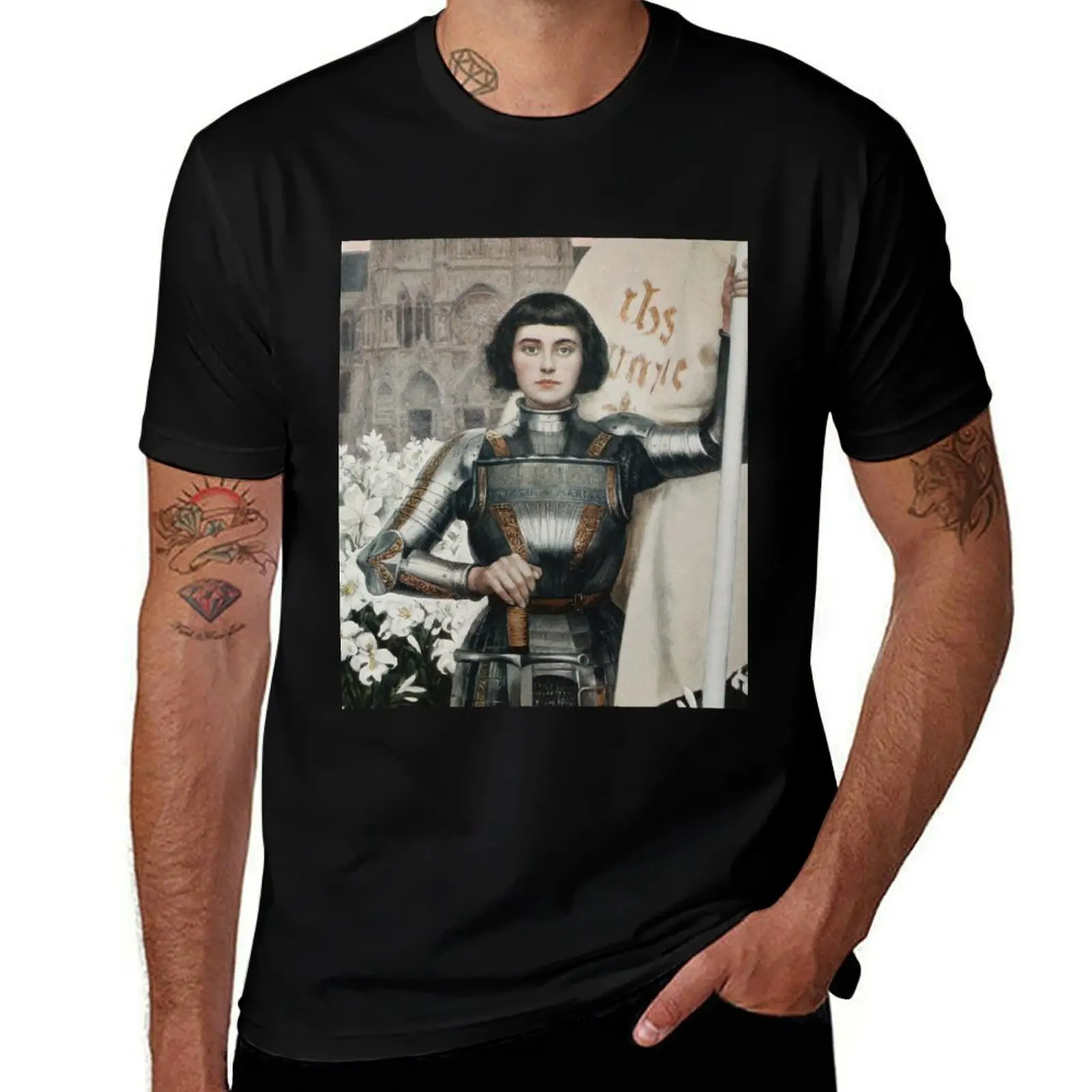 JOAN OF ARC - ALBERT LYNCH T-Shirt High Elasticity Sports T-Shirt