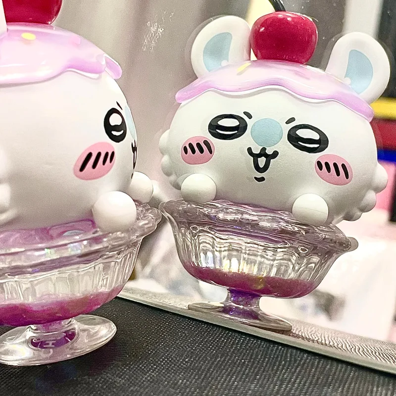 

Оригинальная фигурка Chiikawa Shaved Ice, милый аниме-декор, игрушка Usagi & Hachiware ​ Настольный коллекционный подарок Kawaii