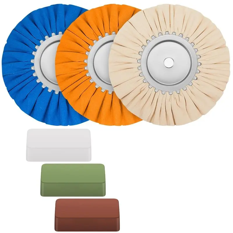 abxf-6pcs-8inch-airway-buffing-wheel-aluminum-wheel-polishing-kit-safe-flange-in-diameter-5-8-inch-arbor-for-angle-grinder