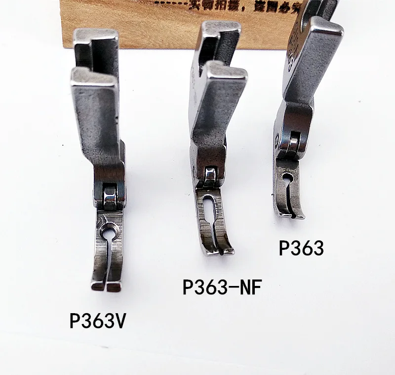 Industrial Sewing Machine Presser Foot P363   Flat Seam   Zipper Fine   0.3   Steel