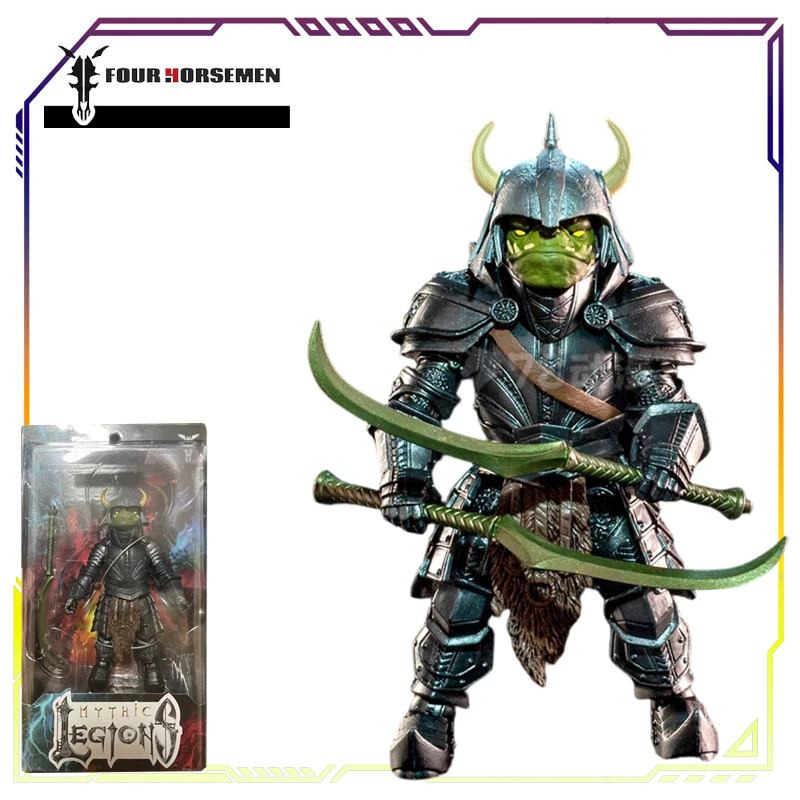 Vier Ruiters Studios originele Mythic Legions Luxe soldaten Serie Barbarian Warrior Action Figure Model Speelgoed Geschenken voor jongens