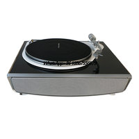 Multifunctional Modern Vintage Record Player W/3 Speed Blue-tooth and Built in Speaker LP Record Multiple Vinyl Turntable DJ