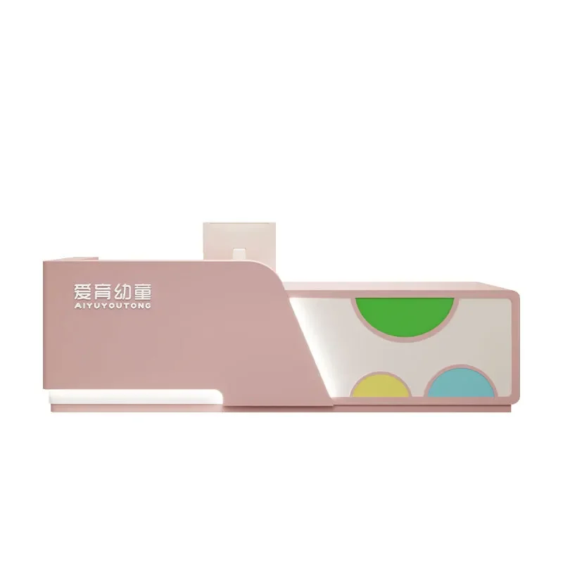 Modern Reception Desk for Beauty Salon Clinic Store Yoga Studio Bar Simple Front Counter Table Office Furniture