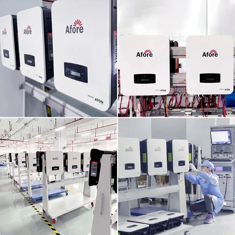 Three Phase Hybrid Inverter 30Kw 50Kw 7kw 8kw 10kw Grid Tie On Grid Hybrid Solar Inverter With Mppt Charge Controller
