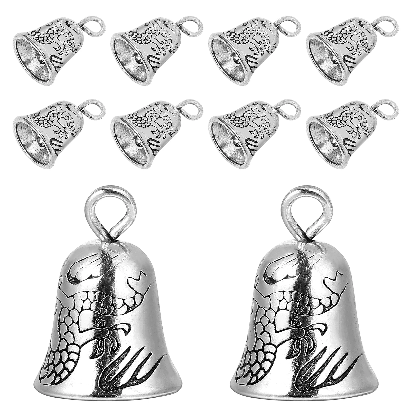 Small Bells Crafts Ornaments Hanging Bell Charms Necklace Bracelet Tiny Bell Crafts for DIY