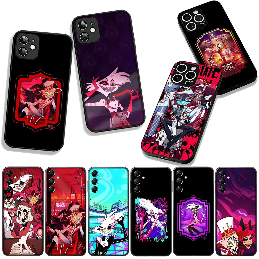 Hazbin Hotel Custodia per telefono per iPhone 16 15 Pro 14 13