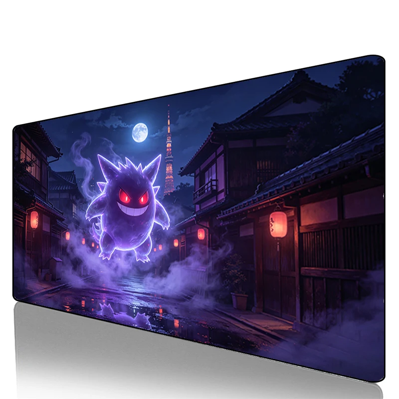 

Mouse Pads Pokemon Pikachu Gengar original PC Computer Gamer Kawaii rug Gaming Accessories Mousepad Keyboard Desk Mat Carpet