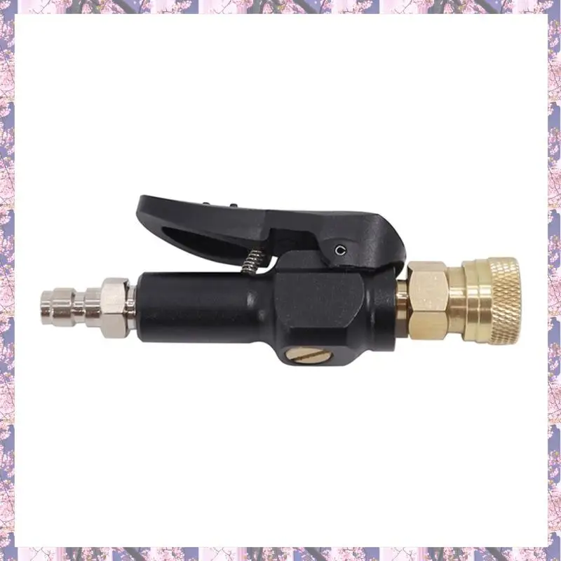 التجزئة 100Bar موصل التضخم السريع تشاك ملء محول مع 8 مللي متر الذكور والإناث رأس المكونات السريعة-AD26