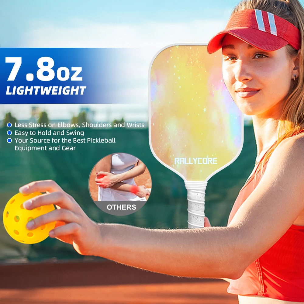 

The Perfect Pickleball Gift Set 2 Premium Paddles, 4 Balls & Portable Bag for Adults & Players. Ideal for Birthday, Christmas