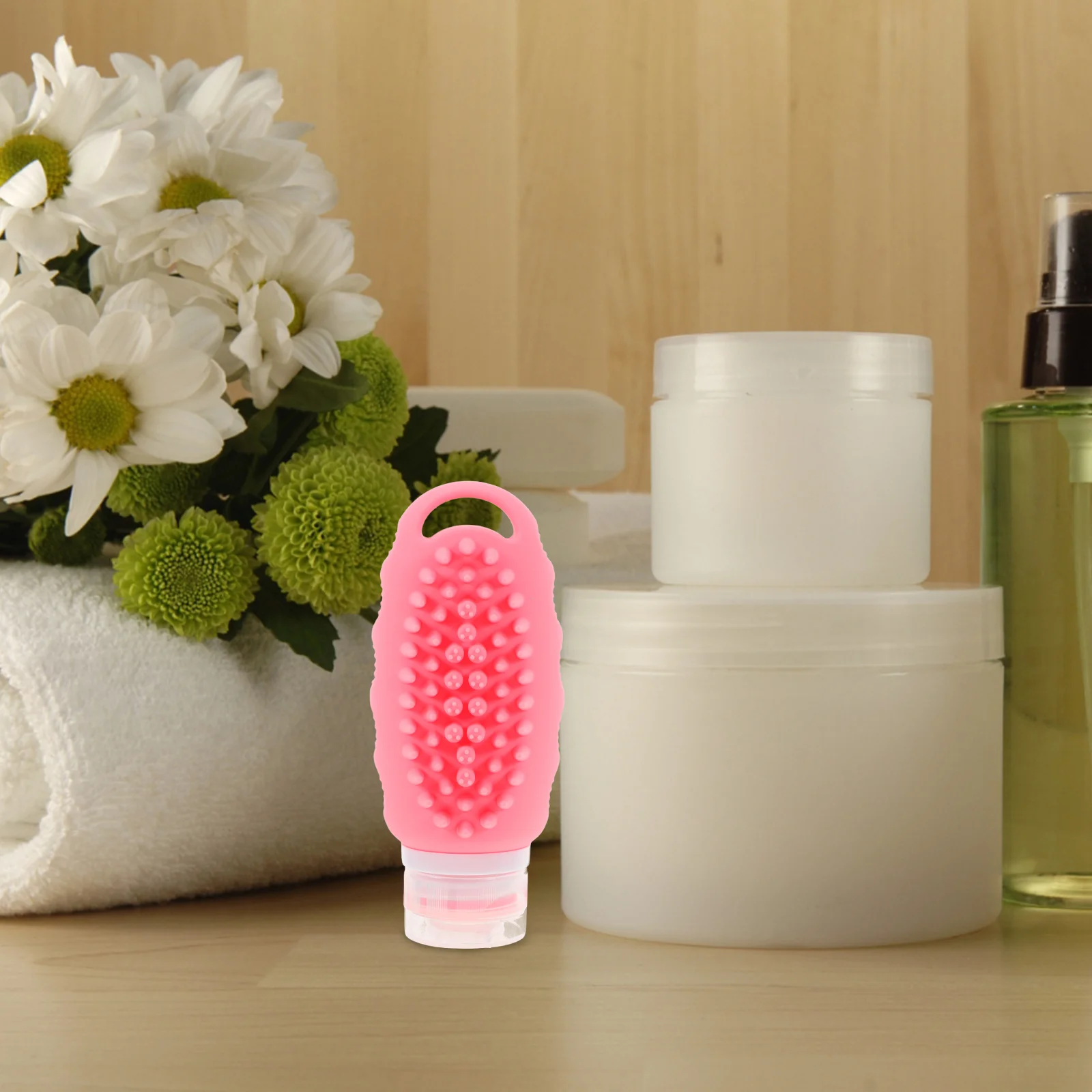 

Bottled Reusable Bottles Cosmetics Empty Travel Body Lotion Portable Sub Tubes Shampoo Container Silica Gel for