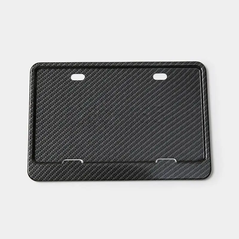 1/2/3 قطعة عالمية  الألومنيوم    غطاء لوحة من سبيكة للدراجات النارية إطار لوحة ترخيص من سبائك الألومنيوم إطار لوحة ترخيص معدل #3