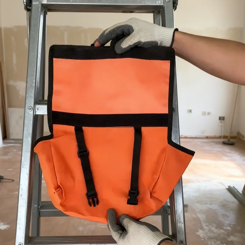 Portable Tool Bag Multi-functional Folding Ladder Storage Bag Waterproof Oxford Cloth Ladder Hanging Bag Hardware Tool Organize