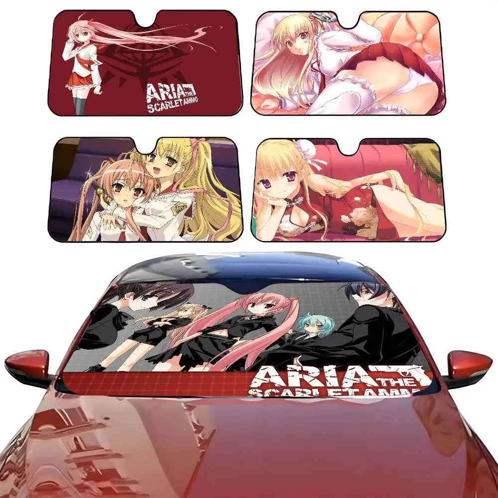 

ANIME H-Hidan no Aria автомобильный солнцезащитный козырек зонтик автомобильный солнцезащитный козырек на лобовое стекло защита от ультрафиолета и внутренний охладитель
