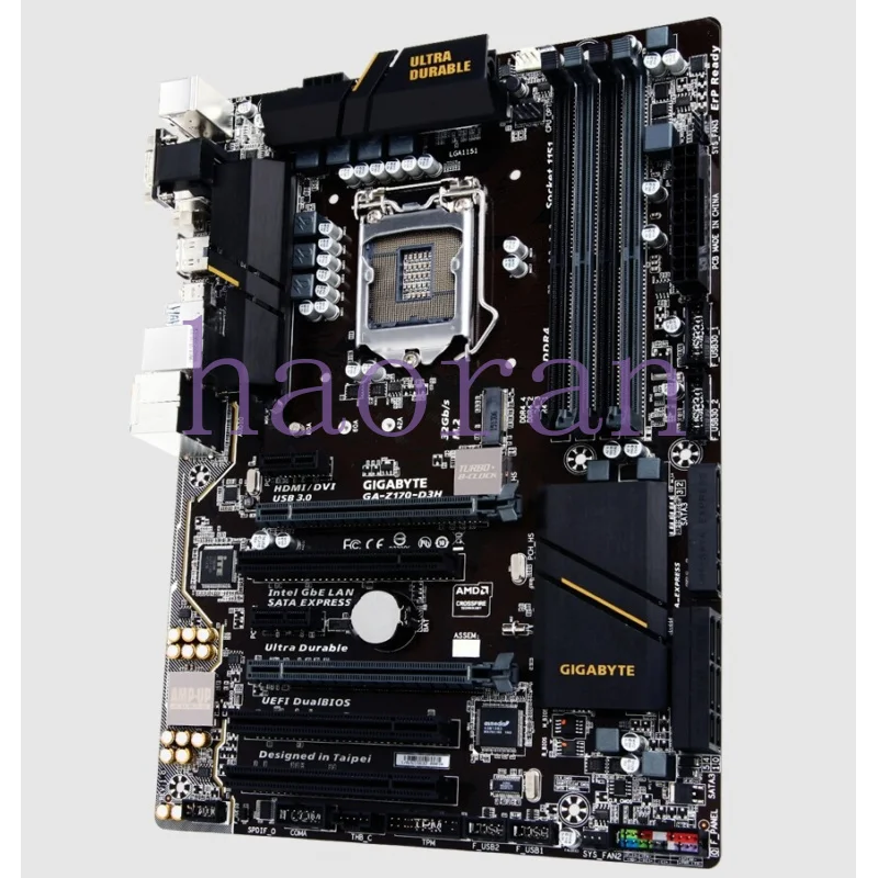 Для Gigabyte GA-Z170-D3H разъем LGA1151 материнская плата DDR4 Intel Z170 ATX