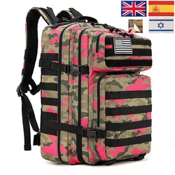 30L/50L Donna Uomo Zaino Sport Trekking Caccia Zaino in nylon Borsa da trekking militare Zaino tattico mimetico blu navy rosa