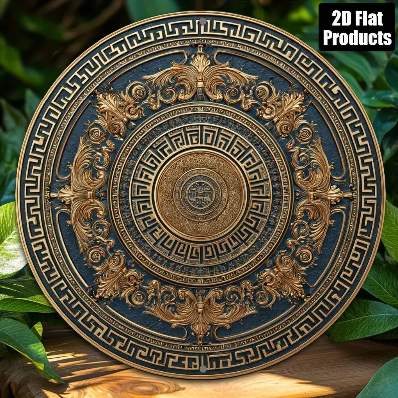 CIFbuy Vintage Aluminum Wall Art Waterproof Outline Sign For Home Bar Cafe Indoor Outdoor Living Room Room Decor