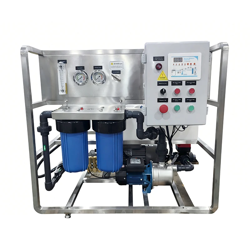 Qlozne Island Ships Villas Water Desalination Seawater Desalinator System for Water Treatment Salt Water Desalination Machine