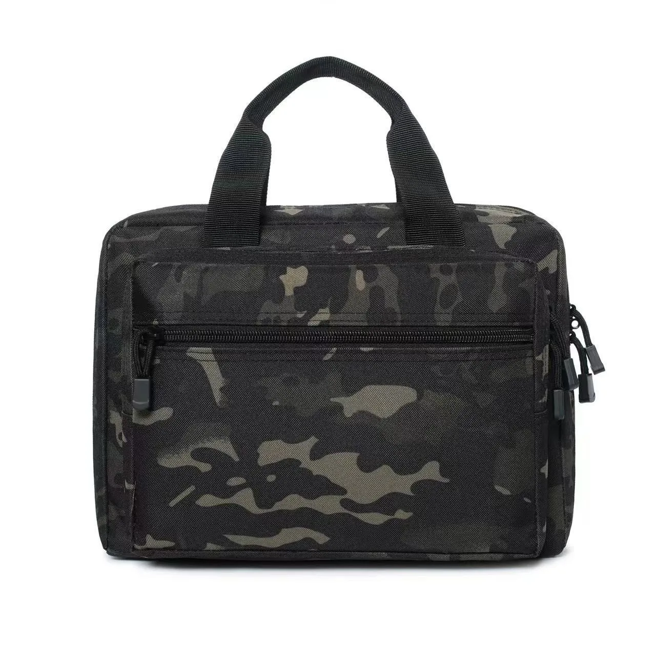 2026 New Multi-Purpose Tactical Gear Bag Laptop Organizer GLOCK Compatible Storage Pouch Tool Carryall  Black men's handbag