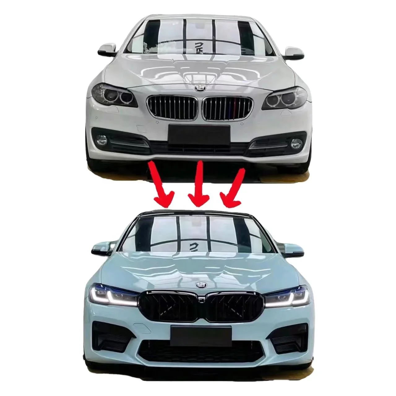 

Best Quality Body Kits 2010-2017 F10 F18 Upgrade 2021 G38 M5 For BMW 5 Series