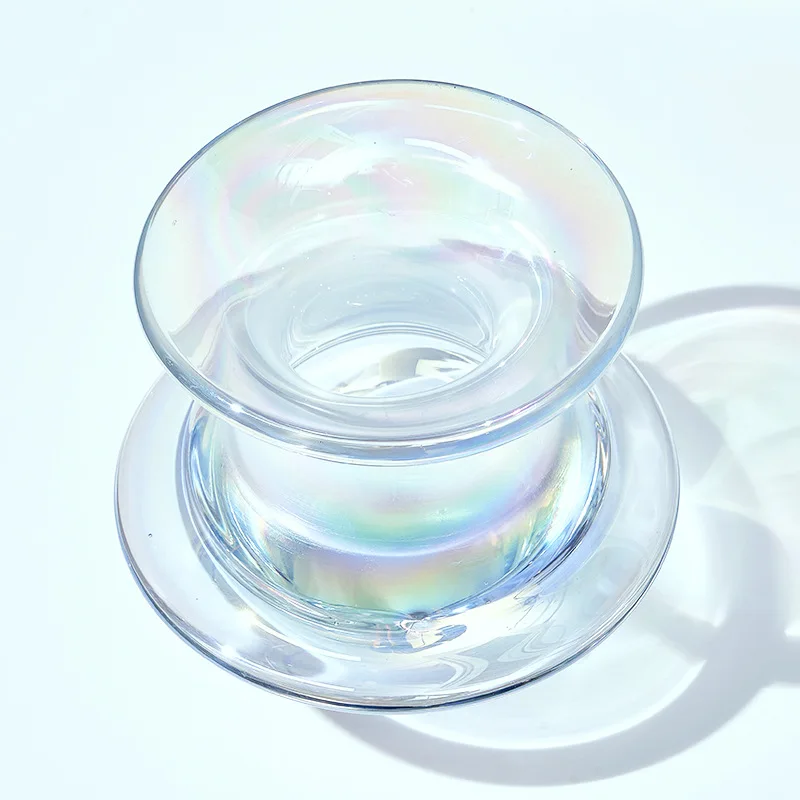 Modern simple tumbler gyro colorful crystal glazed vase sales office living room soft decoration creative design