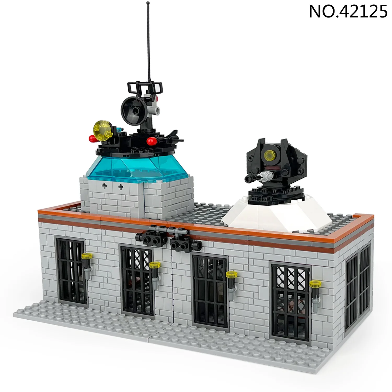 Creative Military Defense Base Building Block Kit Tactical Fortification Turrets Bricks Model For Boys Children