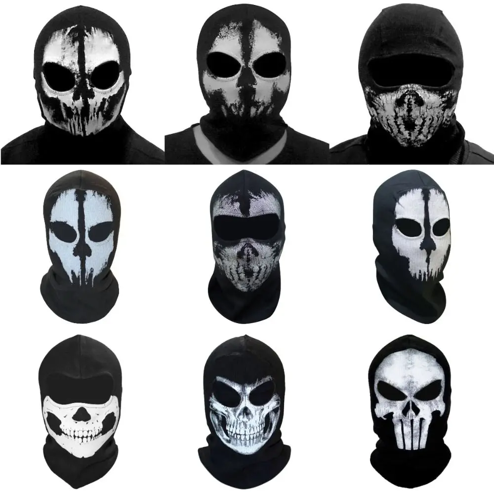 Practical Seamless Face Mask Funny Sunscreen Halloween Mask Celebrity Face Headwear Riding Outdoor Sport Cycling Accessories