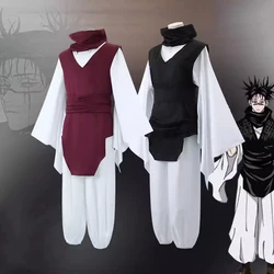 Choso Cosplay Anime Jujutsu Kaisen Choso Cosplay Costume Black Brown Uniform Outfit for Men Halloween Party Costume