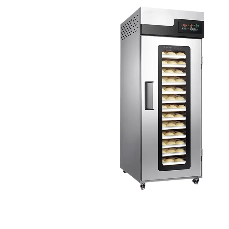 Commercial refrigerated frozen wake-up box, pizza bread dough fermentation box 16/32 plates intelligent automatic
