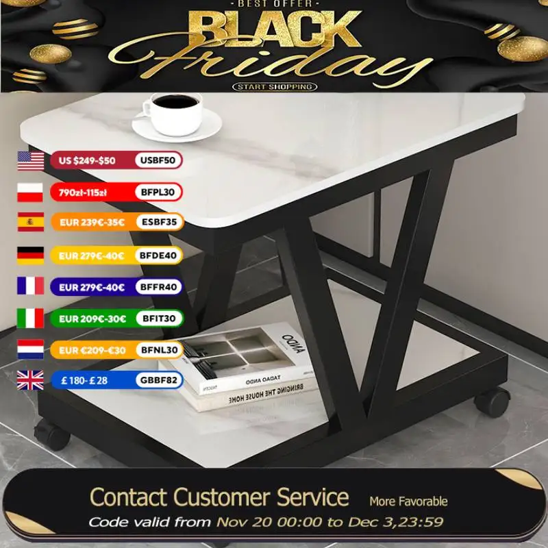 

Современные дизайнерские журнальные столики для хранения, регулируемые квадратные вращающиеся журнальные столики для гостиной Tavolino Da Salotto, мебель для дома