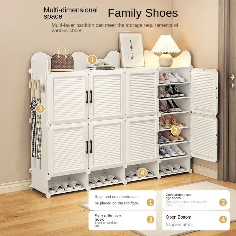 Modern Shoerack Shoe Rack Home Hallway Furniture Cabinets For Living Room Storage Organizers Space Save Women's Sandals Cupboard