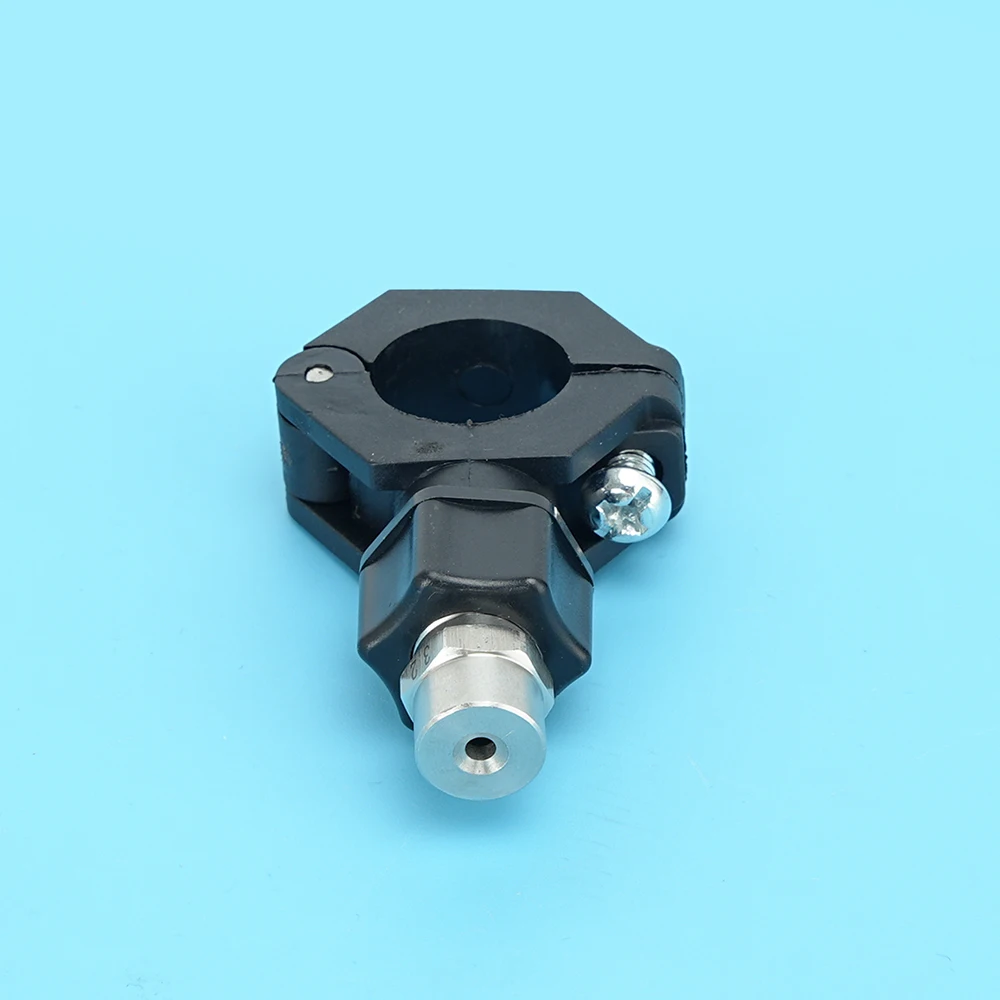 Plastic Split Clamp + Stainless Steel Conical Nozzle, High Pressure Filter Press Cleaning Nozzle for Filter Cloth Washing