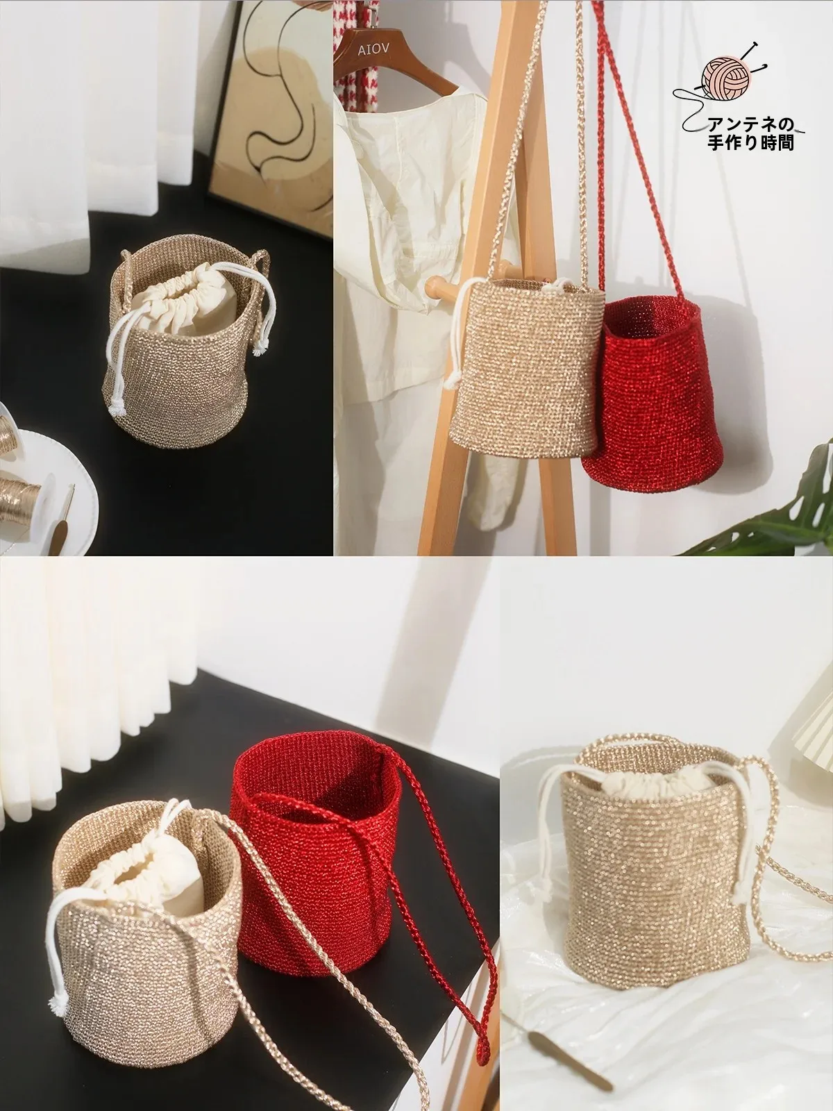 kit-de-materiel-diy-pour-sac-seau-en-argent-brillant-tricote-a-la-main-sac-a-bandouliere-rouge-de-style-coreen-materiel-pour-accessoires-de-mode