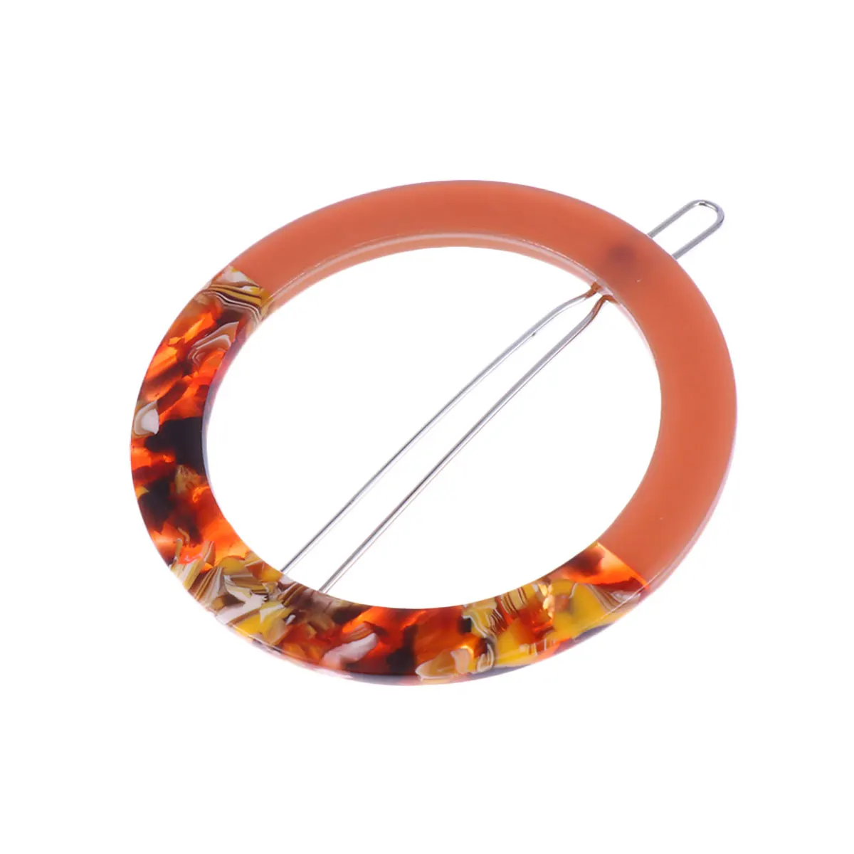 

Acrylic Colored Accessories Wedding Barrette Clips Accessories Party Hair Pin Daily Multi-Colored Hair Pin Life