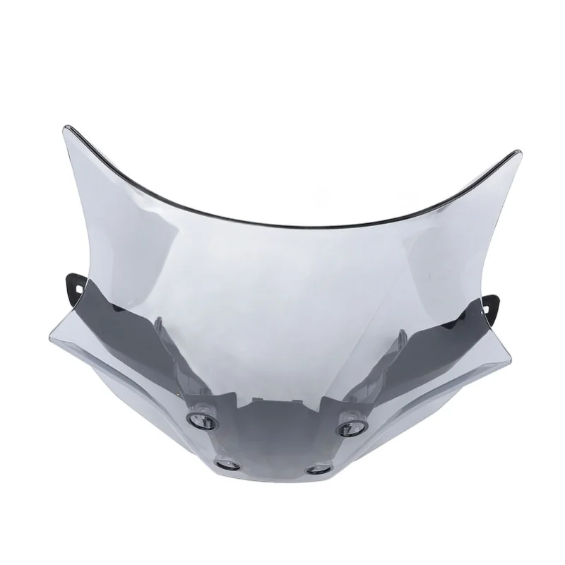 Motorcycle Front Windshield Reduce Wind Drag Enhanced Aerodynamics Windscreen Wind Deflector For MT-09 2024 And Later Grey