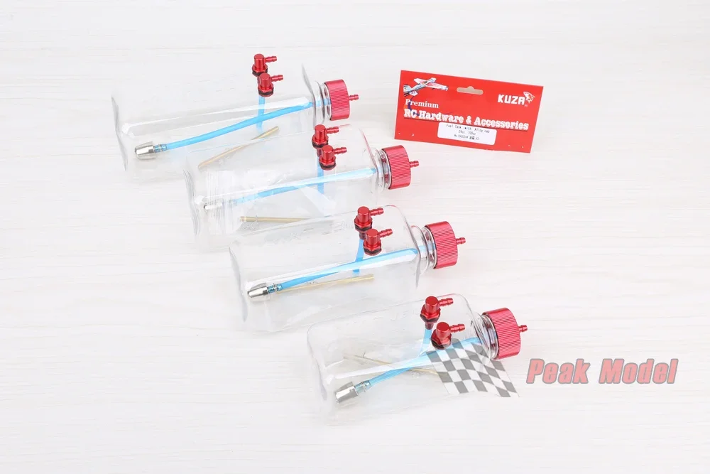 KUZA 100% original New V3 KUZA Transparent Fuel Tank  300Ml 410Ml 500Ml 700Ml 1000Ml -1500Ml for RC airplane Model