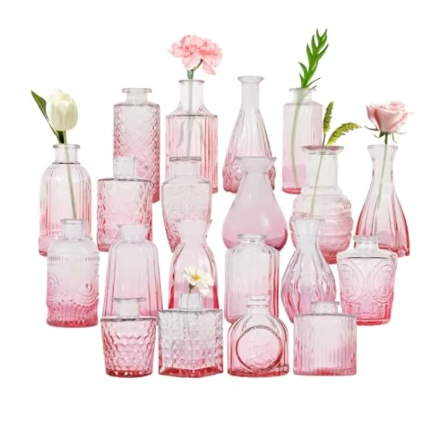 Pink Glass Bud Vase…