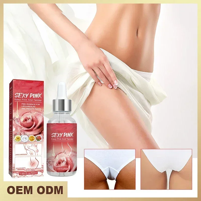 

Pink Sexy Women Essence For Lip Areolas Private Parts Tender Remove Intimate Melanin Skin Care Whitening Dark Spot Body Serum