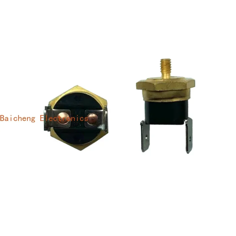 10PCS KSD301 M3M4M5M6 copper head threaded temperature controller 65 degree thermal switch temperature switch