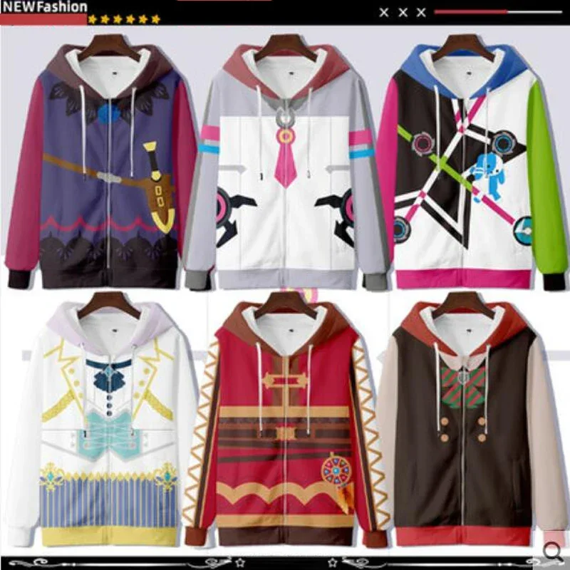 UmaMusume Pretty Derby Cosplay Costume Special Week Tokai Teio Grass Wonder Silence Suzuka Unisex 3D Hoodie Zipper Hooded J MN10