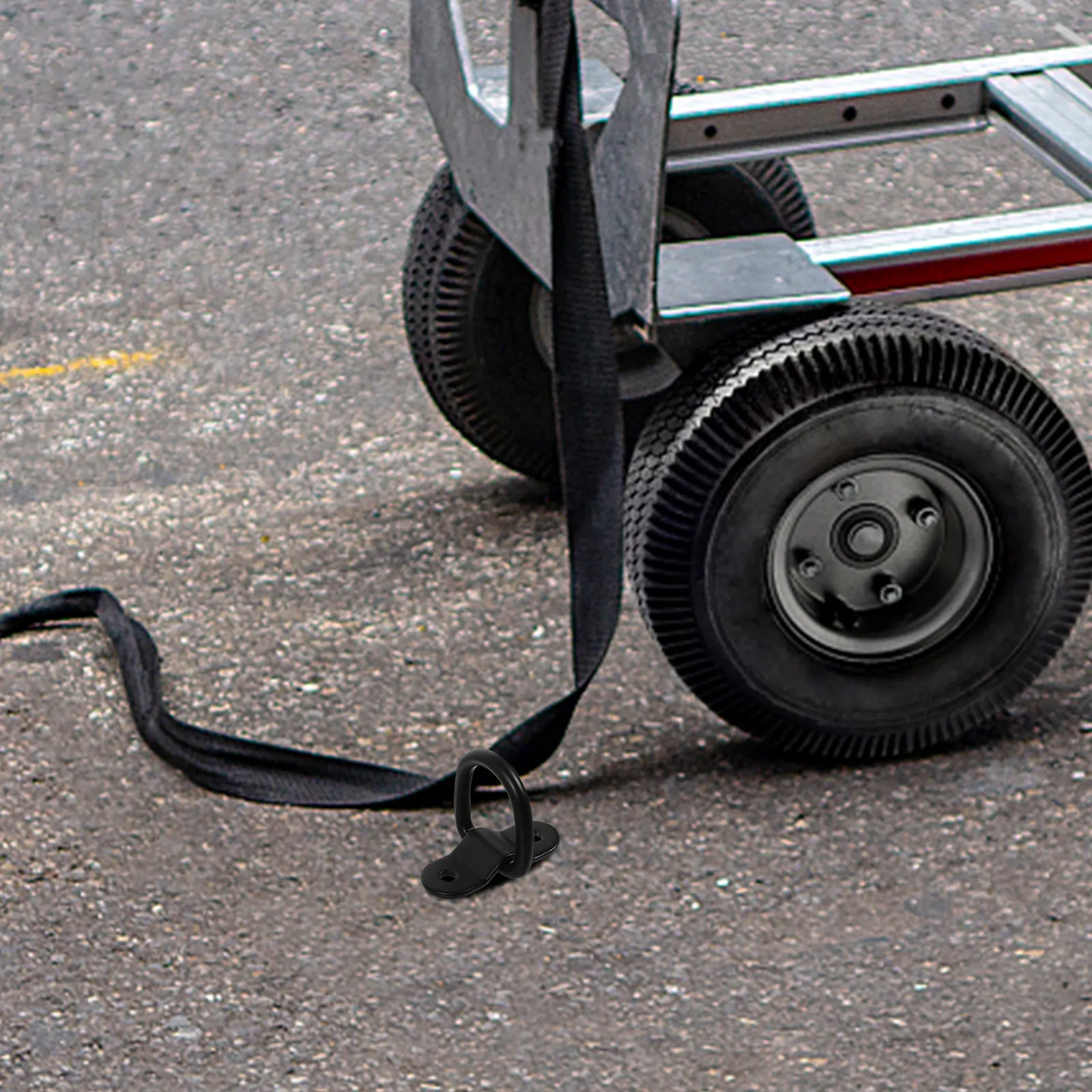 

Комплект из 4-х кольцевых креплений D-образной формы, сверхпрочные железные кольца для крепления грузов, для прицепов и грузовиков, многофункциональные аксессуары для фиксации грузов