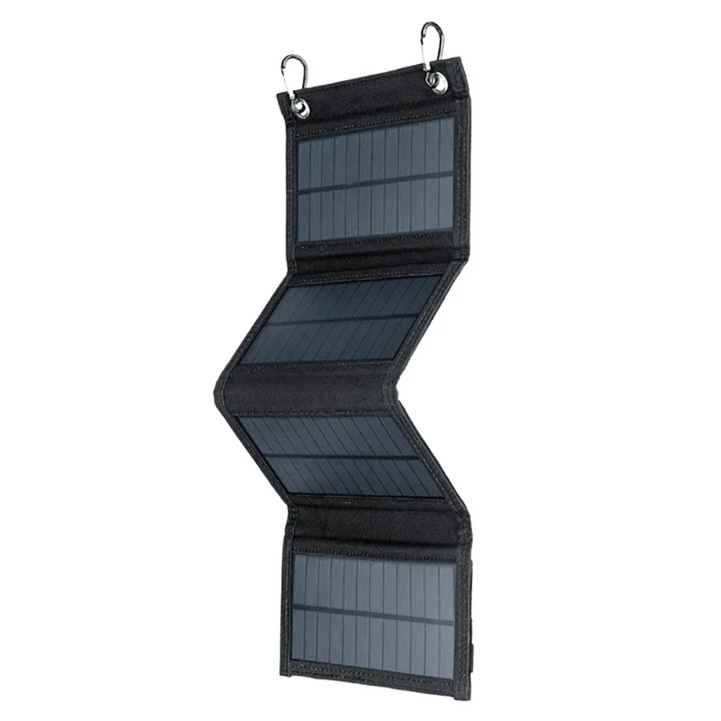 5V 50W Waterproof Foldable Solar Cells Charger Outdoor USB Output Devices Portable Folding Solar Panels Kit for Phone Charging