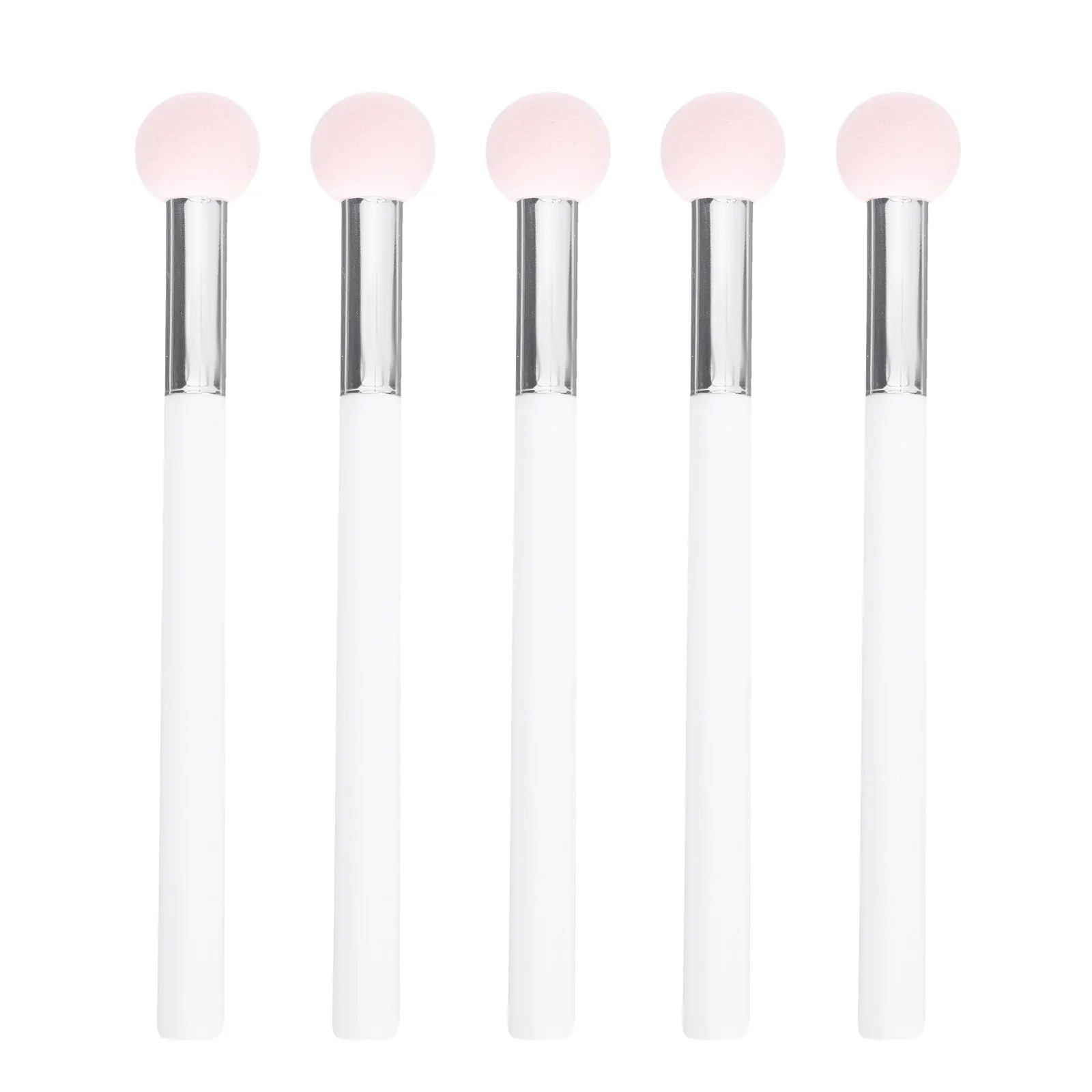 

5pcs Powder Brush Head Dry Wet Using Applicator Mushroom Detail Sponges Dual Use Women Makeup Accessories Sponge