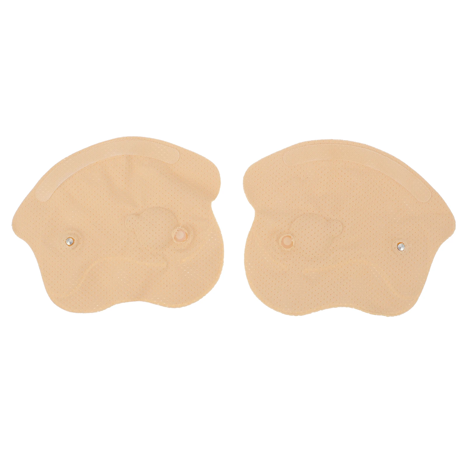 

1 Pair Waterproof Bra Inserts Breast Pad Swimsuit Fabric Cushion Women Skin Color One Size Reusable Lightweight Anti